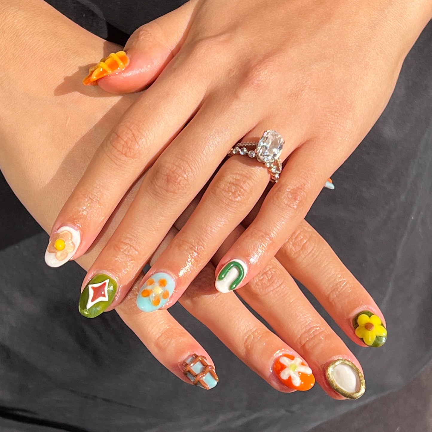 3D Art Gel Manicure