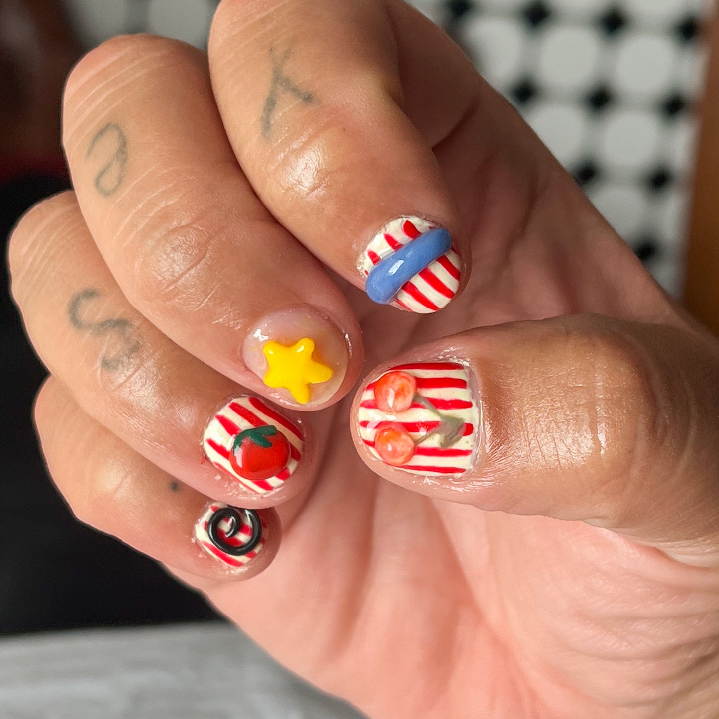 3D Art Gel Manicure