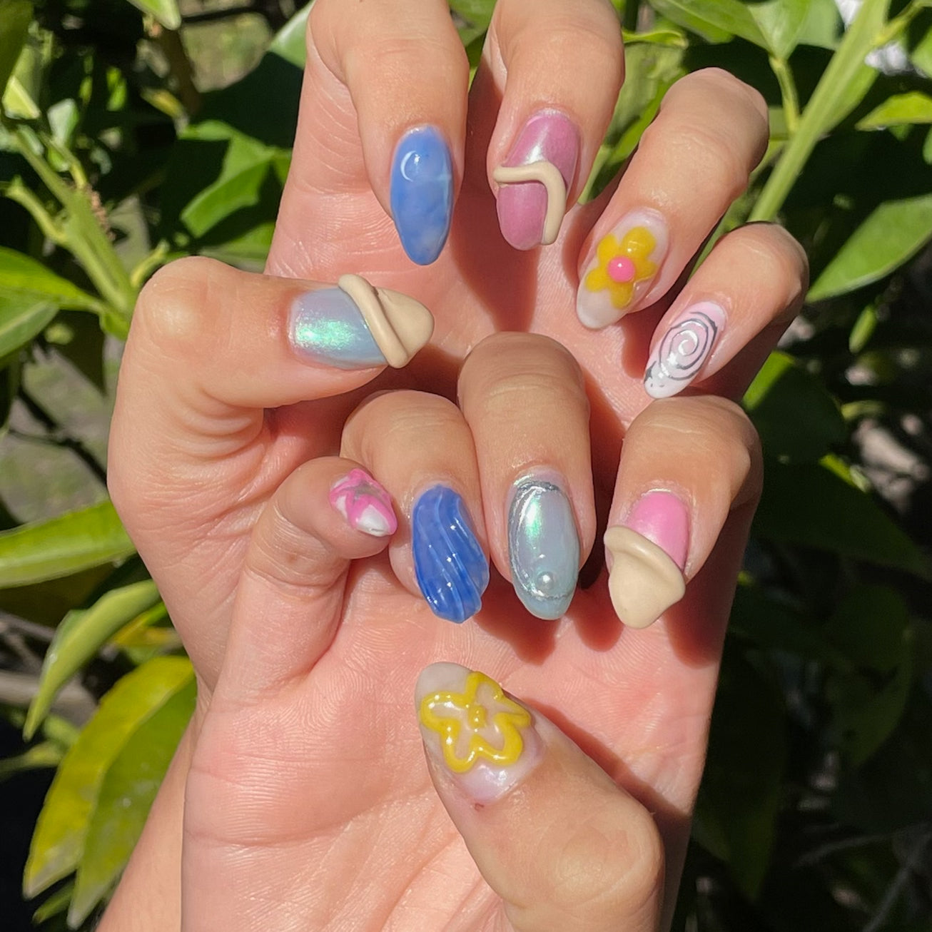 3D Art Gel Manicure