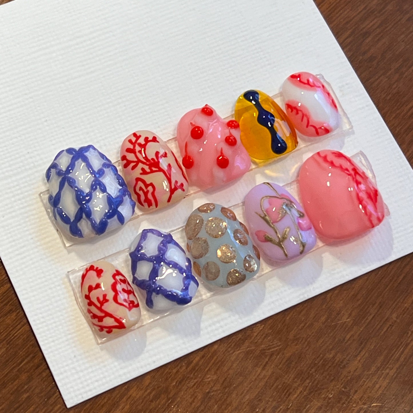 Custom Press-On Set